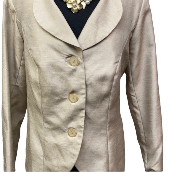 Allyson Cara Blazer Tan - Picture 2 of 4